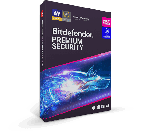 Bitdefender Premium Security (Windows, MacOS, Android, iOS)
