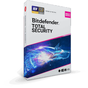 Bitdefender Total Security (Windows, MacOS, Android, iOS)
